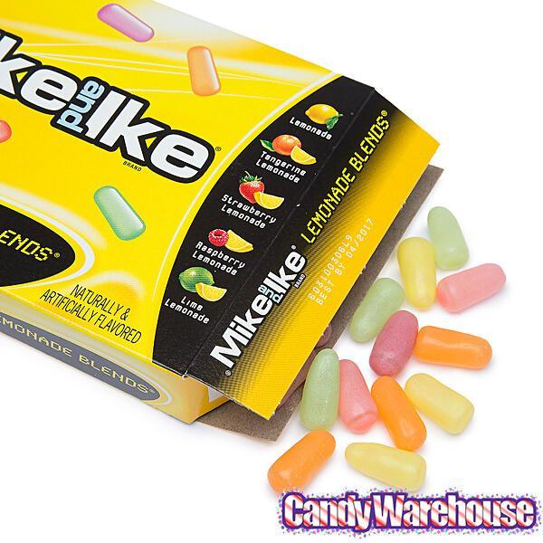 Mike and Ike Lemonade Blends Candy 3.6-Ounce Packs: 12-Piece Box - Candy Warehouse