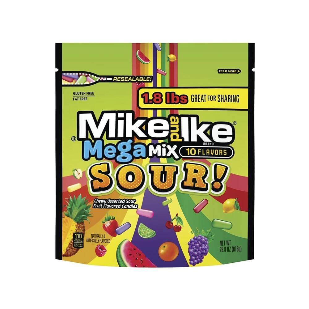 Mike and Ike Mega Mix Sours 28.8-Ounce Bag - Candy Warehouse