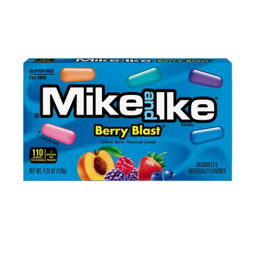 Mike and Ike Berry Blast Candy 4.25-Ounce Packs: 12-Piece Box
