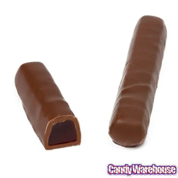 Milk Chocolate Covered Raspberry Jelly Candy Sticks Packs: 12-Piece Bo ...