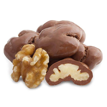 Milk Chocolate Covered Walnuts Candy: 2LB Bag - Candy Warehouse