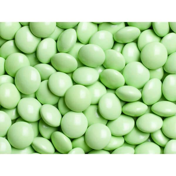 Milk Chocolate Gems - Pastel Green: 2LB Bag - Candy Warehouse