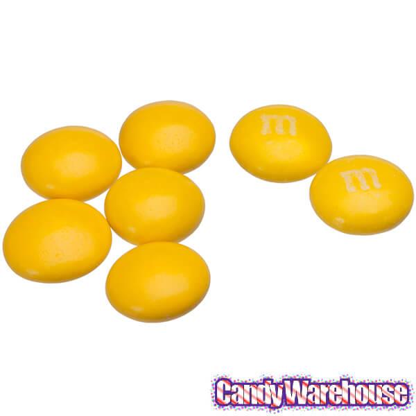 Milk Chocolate Gems - Yellow: 2LB Bag - Candy Warehouse