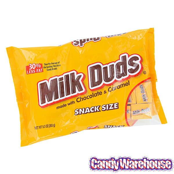 Milk Duds Candy Snack Size Packs: 20-Piece Bag - Candy Warehouse