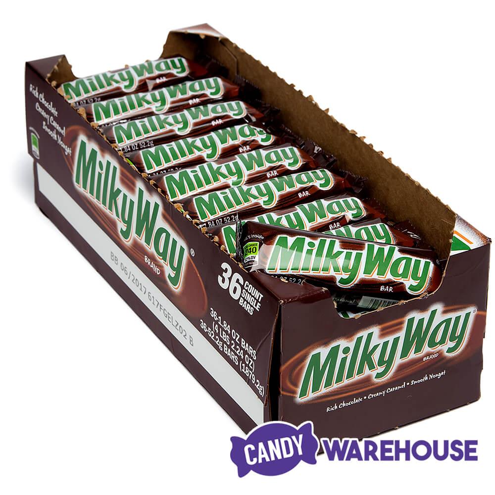 Milky Way Candy Bars: 36-Piece Box - Candy Warehouse