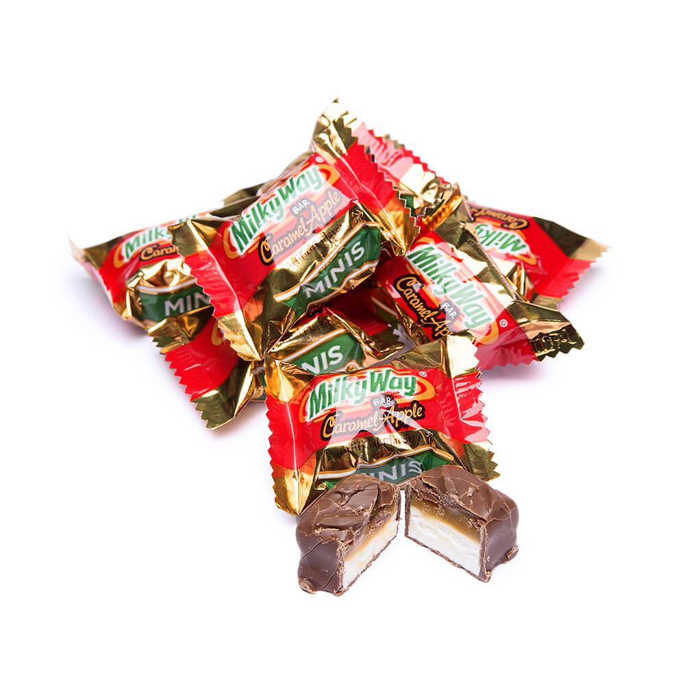 Milky Way Caramel Apple Minis Candy: 11.5-Ounce Bag - Candy Warehouse