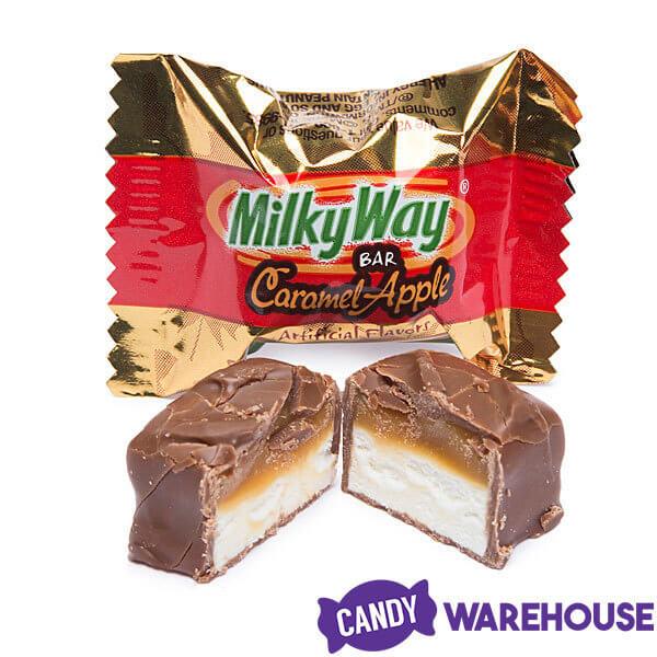Milky Way Caramel Apple Minis Candy: 11.5-Ounce Bag - Candy Warehouse