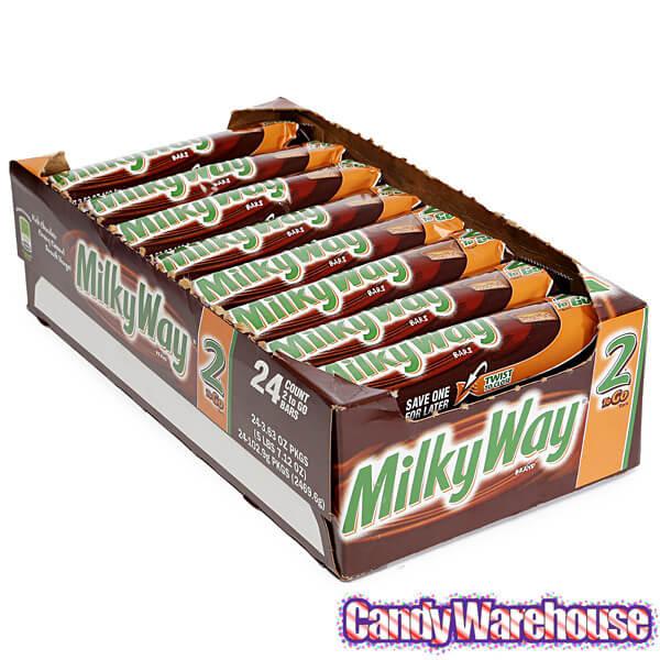 Milky Way King Size Candy Bars: 24-Piece Box - Candy Warehouse
