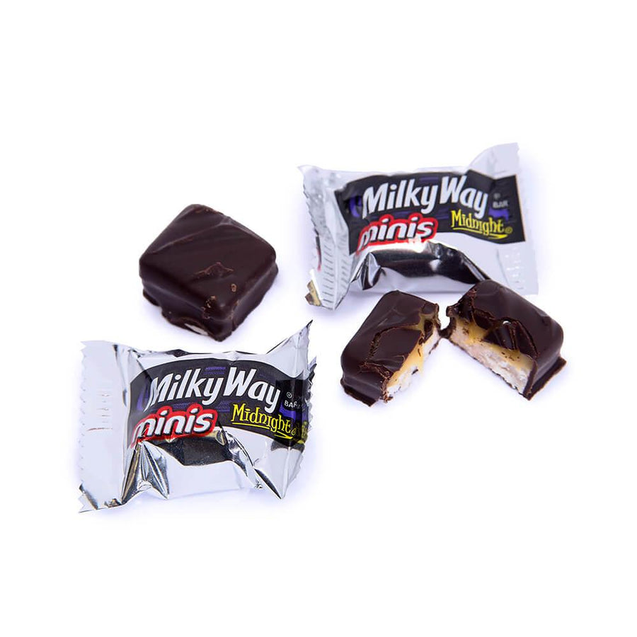 Milky Way Midnight Minis Candy: 8.9-Ounce Bag - Candy Warehouse