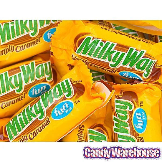 Milky Way Simply Caramel Fun Size Candy Bars 14Piece Bag Candy