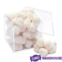 Mini Acrylic Favor Boxes - 5-Ounce Cube with Lid: 12-Piece Set - Candy Warehouse