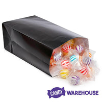 Mini Candy Treat Bags - Black: 24-Piece Bag - Candy Warehouse