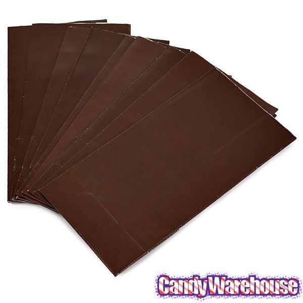 Mini Candy Treat Bags - Chocolate Brown: 24-Piece Bag - Candy Warehouse