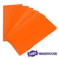 Mini Candy Treat Bags - Orange: 24-Piece Bag - Candy Warehouse