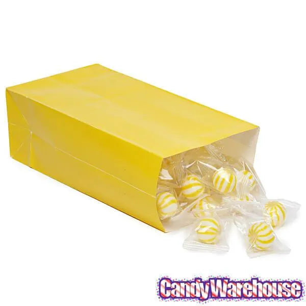 Mini Candy Treat Bags Yellow 24Piece Bag Candy Warehouse