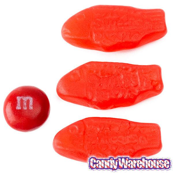 Mini Swedish Fish Candy - Red: 5LB Bag - Candy Warehouse