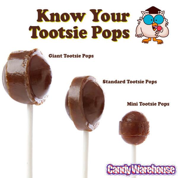 Mini Tootsie Pops: 200-Piece Bag - Candy Warehouse