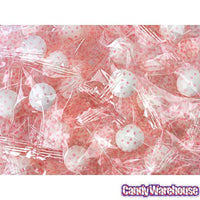 Mint Balls in Pink Dots Wrappers: 1000-Piece Case - Candy Warehouse