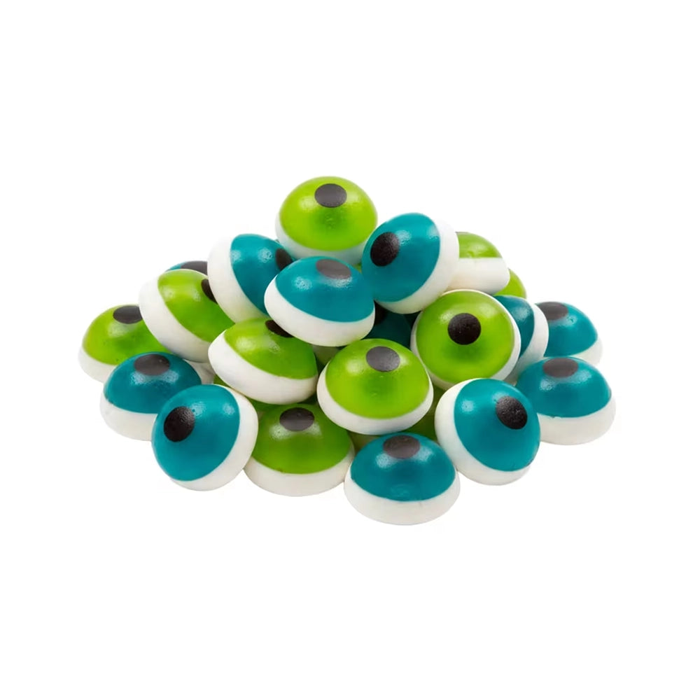 Mixed Fruit Eyeball Gummy Candy: 40-Piece Bag