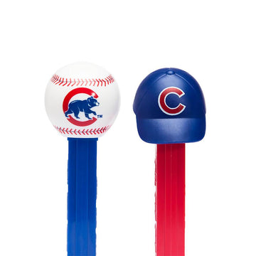 MLB Team Baseball PEZ Candy Packs - Chicago Cubs: 12-Piece Box - Candy Warehouse