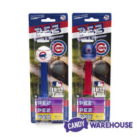 MLB Team Baseball PEZ Candy Packs - Chicago Cubs: 12-Piece Box - Candy Warehouse