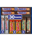 M&M-Mars Candy Bars: 30-Piece Variety Pack