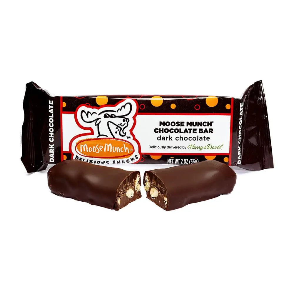 Moose Munch Candy Bars - Dark Chocolate: 6-Piece Box – Candy Warehouse