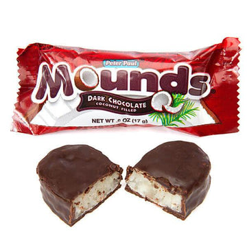 Mounds Snack Size Candy Bars: 18-Piece Bag - Candy Warehouse