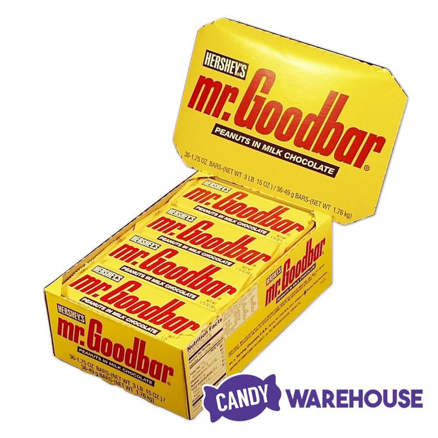 Mr. Goodbar Chocolate Bars: 36-Piece Box - Candy Warehouse