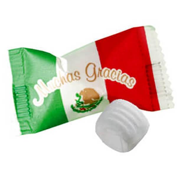 Muchas Gracias Wrapped Buttermint Creams: 1000-Piece Case - Candy Warehouse