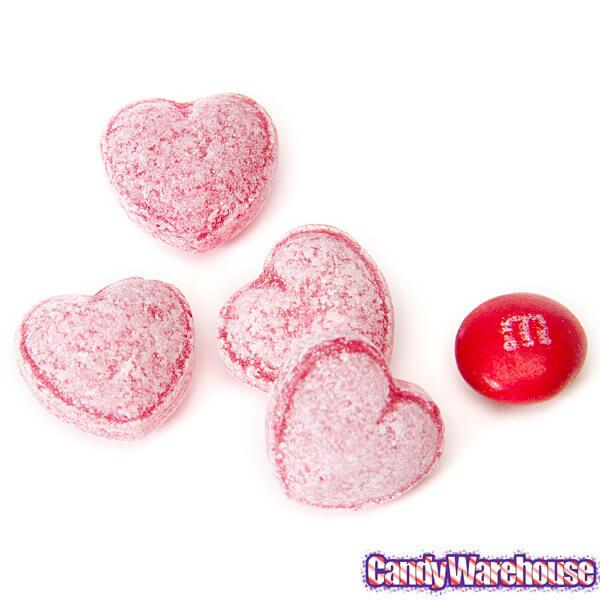 Mulled Wine Hard Candy Hearts: 5.29-Ounce Bag - Candy Warehouse