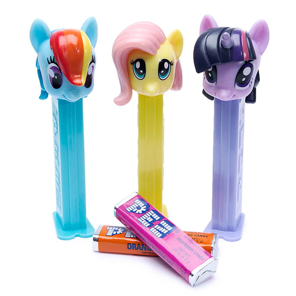 My Little Pony PEZ Candy Packs: 12-Piece Display - Candy Warehouse