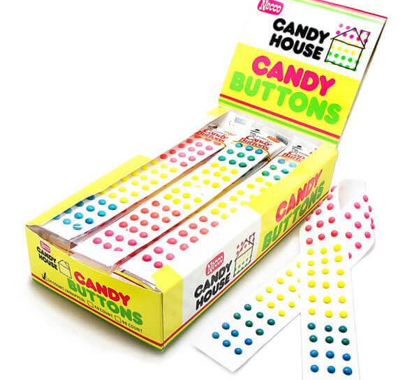 Large Candy Buttons Old Fashioned Candy Buttons | Candy Warehouse