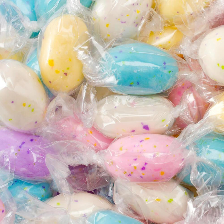 Necco Mighty Malts Speckled Malted Milk Eggs - Wrapped: 9-Ounce Bag - Candy Warehouse
