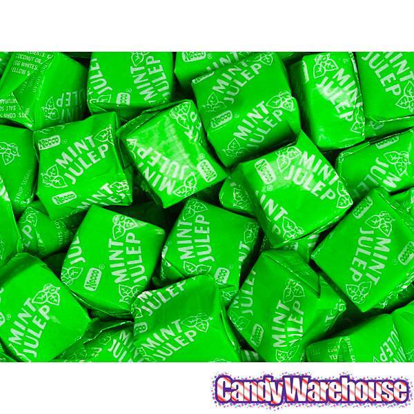 Necco Mint Julep Candy Chews: 5LB Bag - Candy Warehouse
