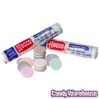Necco Wafers Candy Rolls - Assorted Flavors: 24-Piece Box - Candy Warehouse