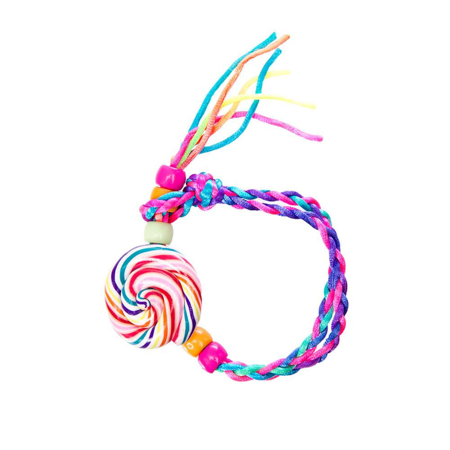 Neon Swirl Candy Friendship Bracelet - Candy Warehouse