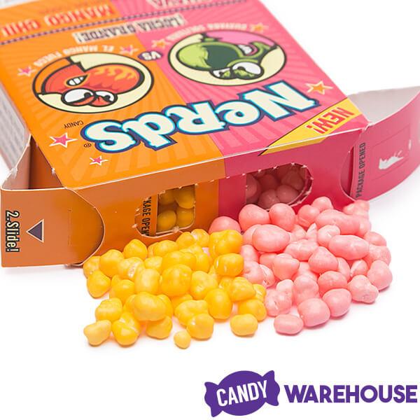 Nerds Candy 2-Flavor Packs - Guava and Mango Chile: 24-Piece Box - Candy Warehouse