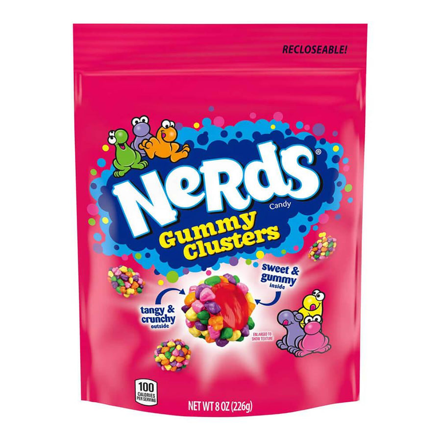 Nerds Gummy Clusters: 8-Ounce Bag - Candy Warehouse