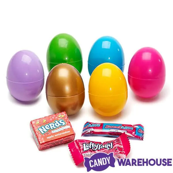 Nerds SweeTarts Laffy Taffy Assortment of Candy Filled Easter Eggs