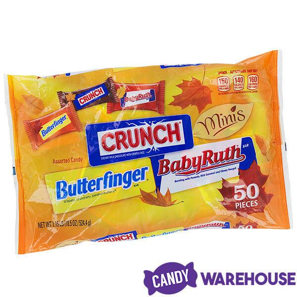 Nestle Assorted Chocolate Minis - Autumn: 50-Piece Bag - Candy Warehouse
