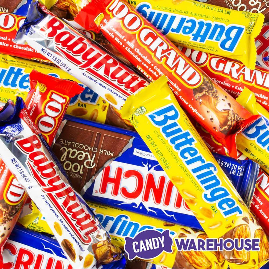 Nestle Candy Bars: 30-Piece Variety Pack - Candy Warehouse
