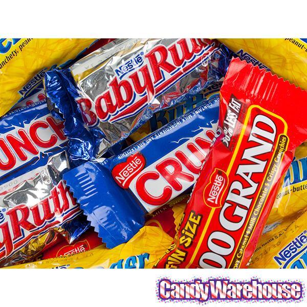 Nestle Fun Size Candy Bars Assortment: 140-Piece Bag - Candy Warehouse