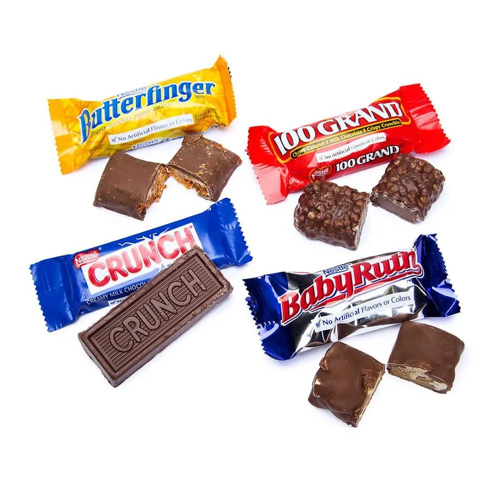 Nestle Fun Size Candy Bars Assortment: 80-Piece Bag – Candy Warehouse