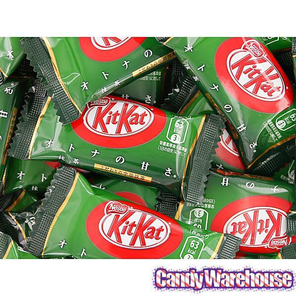 Nestle Kit Kat Snack Size Packs - Green Tea: 12-Piece Bag - Candy Warehouse