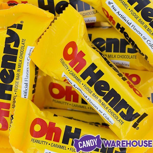 Oh Henry Fun Size Candy Bars: 12-Piece Bag - Candy Warehouse
