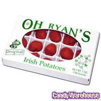 Oh Ryan's Mini Irish Potatoes Candy: 15-Piece Box - Candy Warehouse