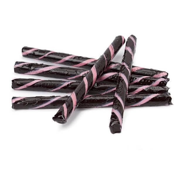 Old Fashioned Hard Candy Sticks - Blackberry: 80-Piece Box - Candy Warehouse