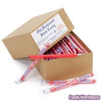 Old Fashioned Hard Candy Sticks - Cherry: 80-Piece Box - Candy Warehouse