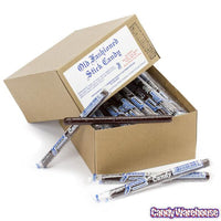 Old Fashioned Hard Candy Sticks - Horehound: 80-Piece Box - Candy Warehouse